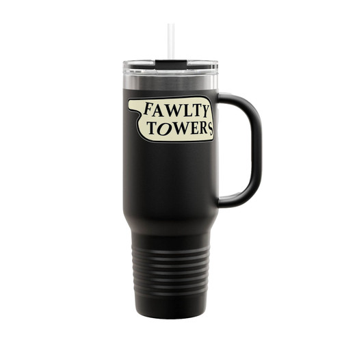 Fawlty Towers Insulated Travel Mug