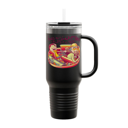 Fear And Loathing At Blips And Chitz Insulated Travel Mug