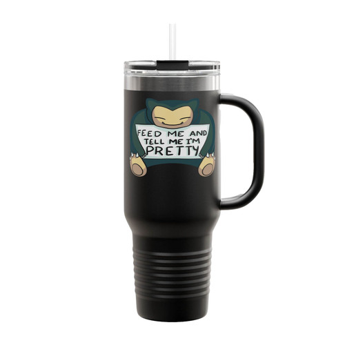Feed Me Snrlx Insulated Travel Mug