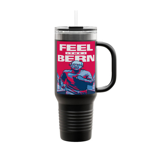 Feel The Bern Insulated Travel Mug