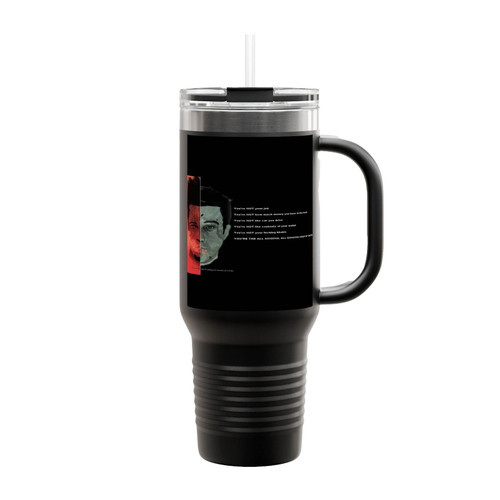 Fight Club Quote Insulated Travel Mug