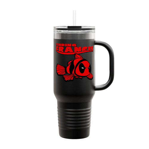 Finding Francis Nemo Deadpool Fish Insulated Travel Mug