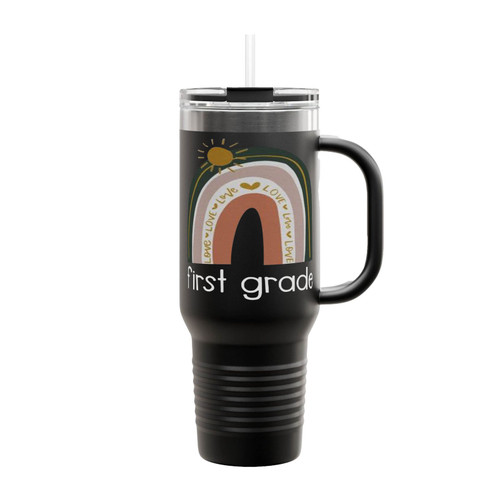 First Grade Insulated Travel Mug