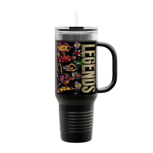 Five Nba Legends Basketball Insulated Travel Mug