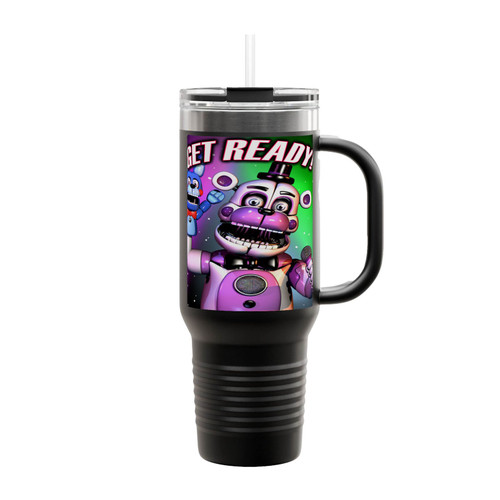 Five Nights At Freddys Get Ready Insulated Travel Mug