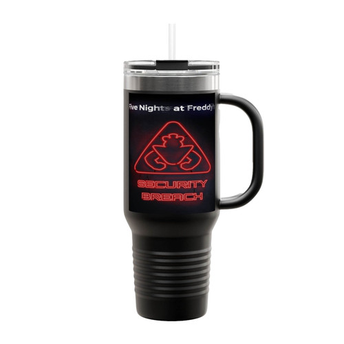 Five Nights At Freddys Logo Insulated Travel Mug