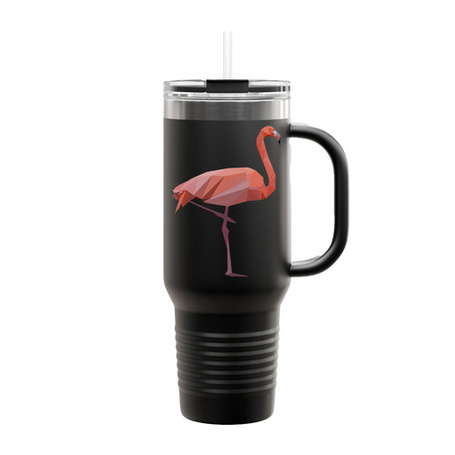Flamingo Colourful Insulated Travel Mug