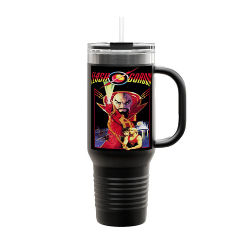 Flash Gordon Theme Song Insulated Travel Mug