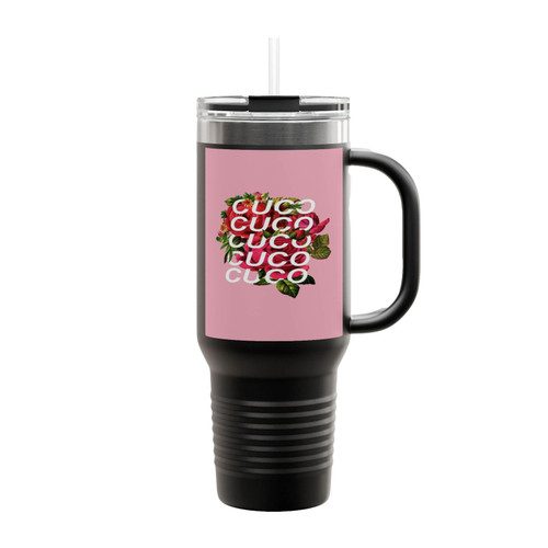 Flowers Cuco Insulated Travel Mug