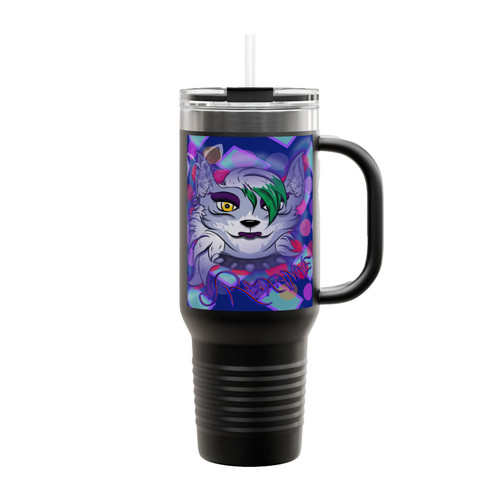 Fnaf Game Roxanne The Wolf Insulated Travel Mug