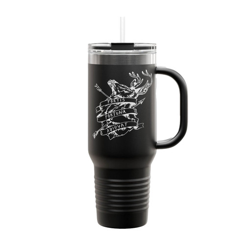 Fortis Fortuna Adiuvat Insulated Travel Mug