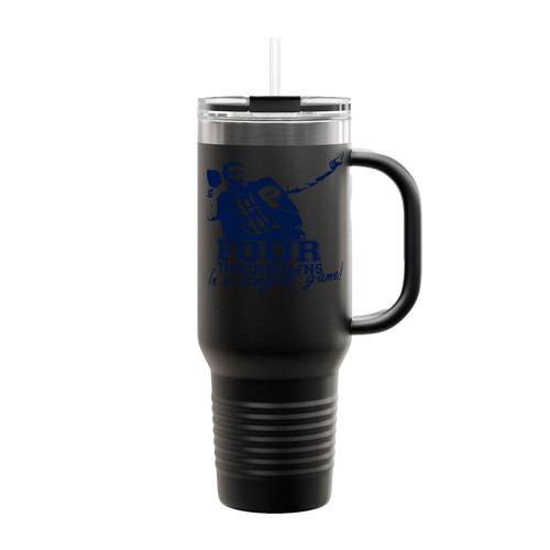 Four Touchdowns In A Single One Game Insulated Travel Mug