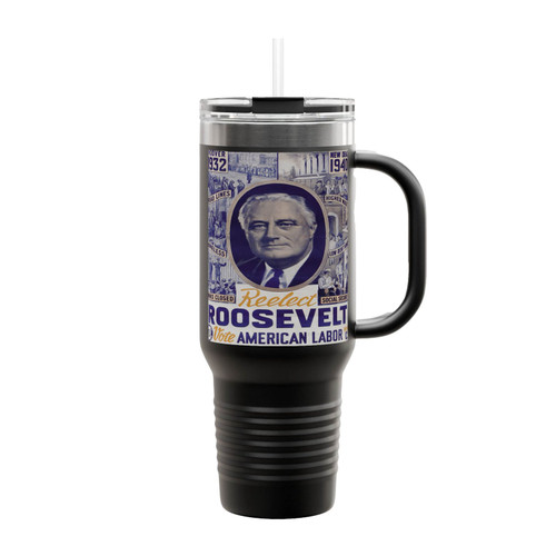Franklin D. Roosevelt Insulated Travel Mug