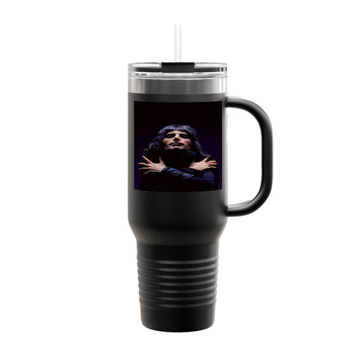 Frases De Freddie Mercury Insulated Travel Mug