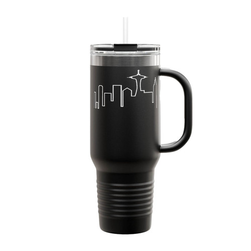 Frasier Seattle Skyline Insulated Travel Mug