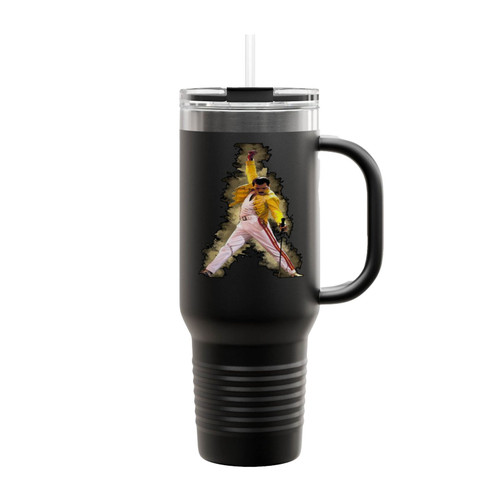 Freddie Mercury Legend Music Insulated Travel Mug