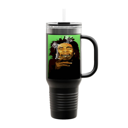 Free Bob Marley Insulated Travel Mug