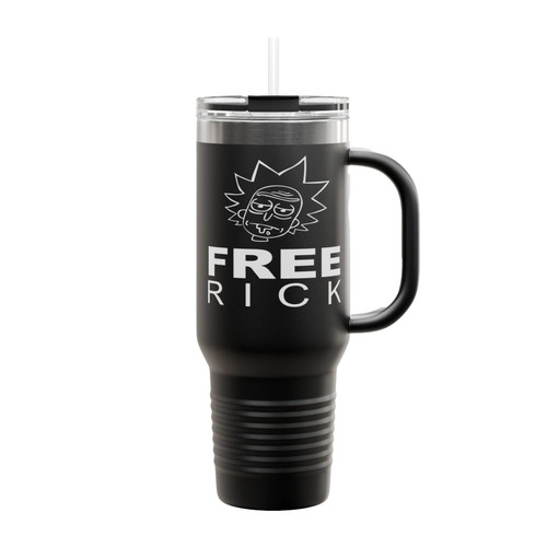 Free Rick Morty Wubalubadubdub Insulated Travel Mug