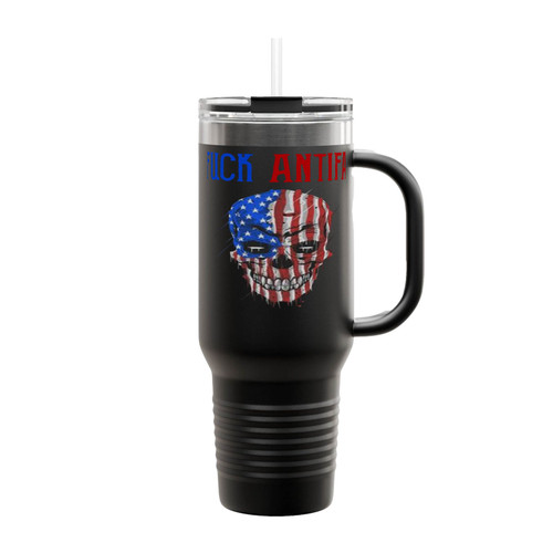 Fuck Antifa Insulated Travel Mug