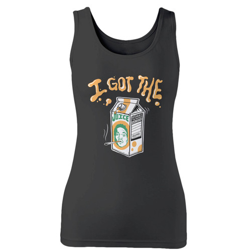 High quality print of this slim fit i got the juice chance the rapper 2 women tank top will turn heads. And bystanders won't be disappointed - the racerback cut looks good one any woman's shoulders.