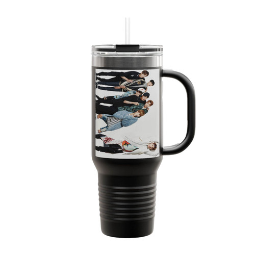 Funny Bts Member Insulated Travel Mug