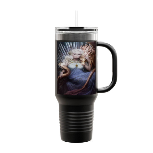 Game Of Thrones Daenerys Targaryen 4 Insulated Travel Mug