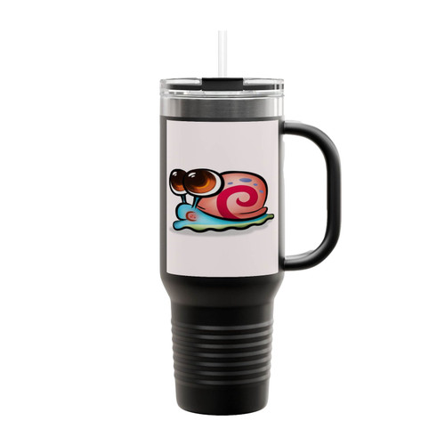 Gary Eyes Spongebob Characters Insulated Travel Mug