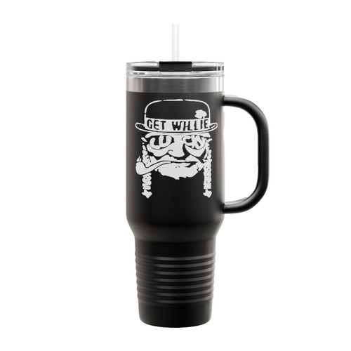 Get Willie Lucky St Paddy's Day Insulated Travel Mug
