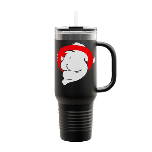Ghostbusters Funny Logo Insulated Travel Mug