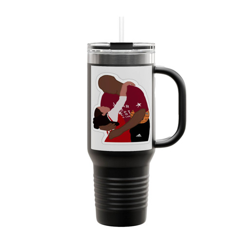 Gigi And Kobe Stickers Insulated Travel Mug