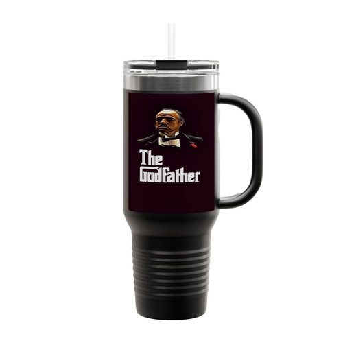 Godfather Movie Lockscreen Insulated Travel Mug