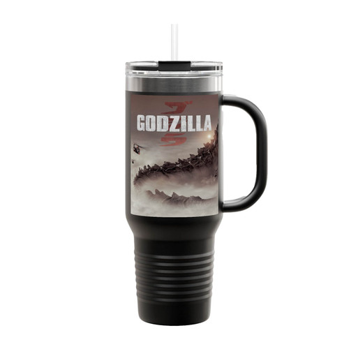 Godzilla 2014 Movie Insulated Travel Mug