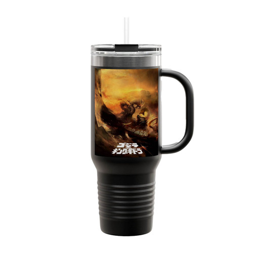 Godzilla Vs King Ghidorah Insulated Travel Mug