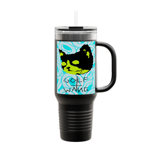 Golf Wang Donuts Pattern Insulated Travel Mug