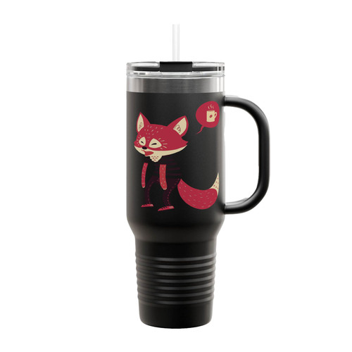 Good Morning Fox Insulated Travel Mug