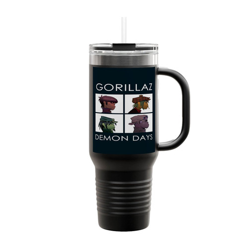 Gorillaz Demon Days Humanz Insulated Travel Mug