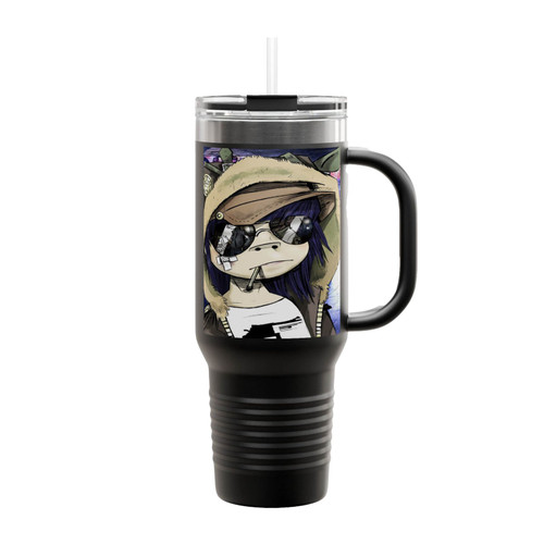 Gorillaz Noodle Insulated Travel Mug