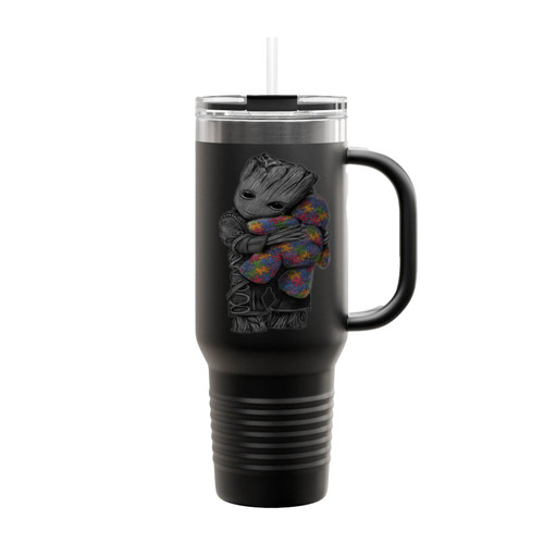 Groot Hug Teddy Bear Autims 1 Insulated Travel Mug