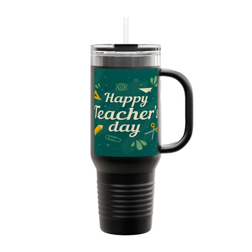 Happy Teachers Day Insulated Travel Mug