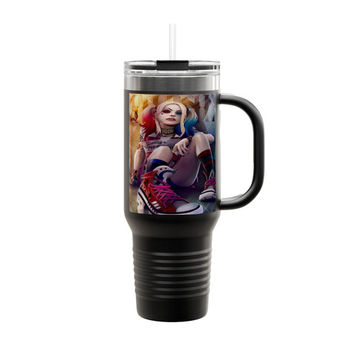Harley Quinn 8 1 Insulated Travel Mug