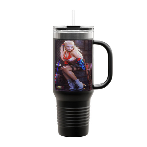 Harley Quinn Suicide Squad Fantasy Insulated Travel Mug