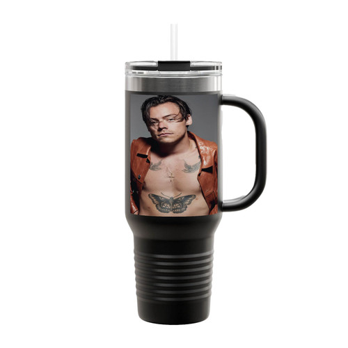 Harry Styles Butterfly Insulated Travel Mug