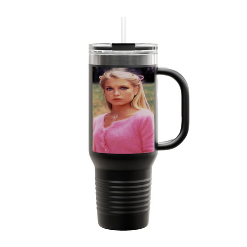 Heather Thomas Beautiful Actress Insulated Travel Mug