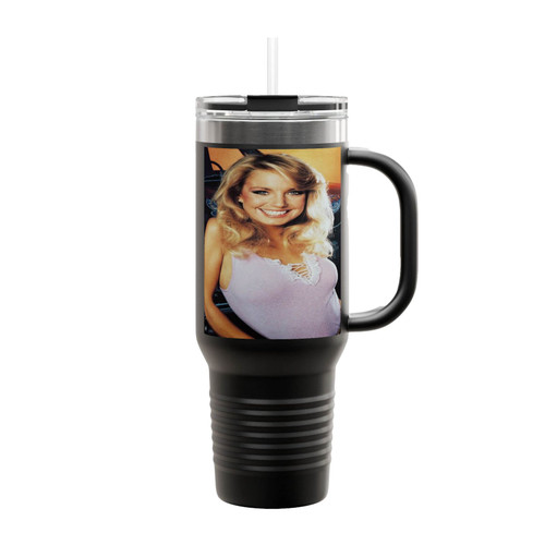 Heather Thomas In The Fall Guy Busty 1 Insulated Travel Mug