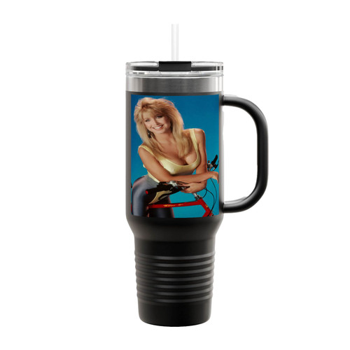 Heather Thomas The Fall Guy Insulated Travel Mug