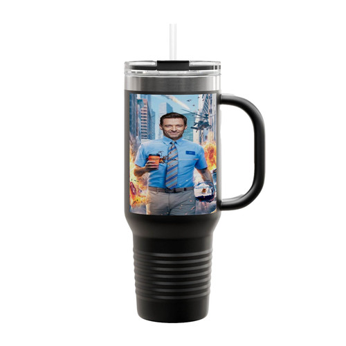 Hugh Jackman Troll Hilariously Ryan Reynolds Insulated Travel Mug