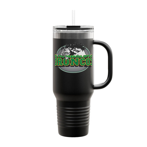 Humboldt Broncos Strong Hockey Logo Insulated Travel Mug