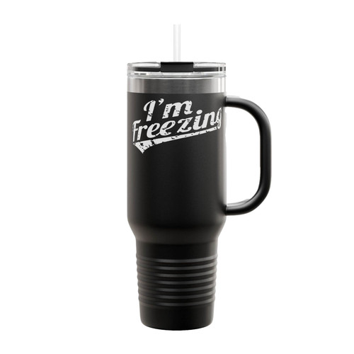 I'm Freezing Insulated Travel Mug