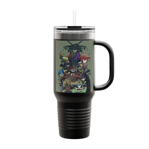 I've Been Working On A Massive Gorillaz Insulated Travel Mug
