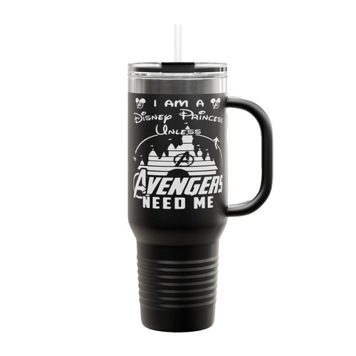 I Am A Disney Princess Insulated Travel Mug